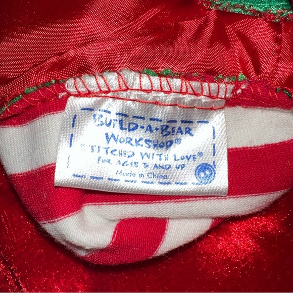 HELLO KITTY BUILD-A-BEAR Gingerbread Christmas Sanrio 18" 2012 NO BOW Elf Outfit - Picture 13 of 14